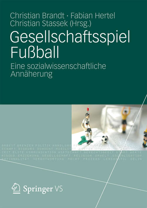 Book cover of Gesellschaftsspiel Fußball