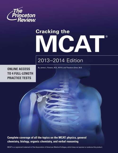 Book cover of Cracking The MCAT, 2013-2014 Edition