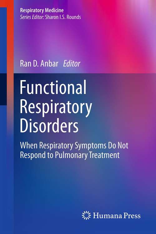Book cover of Functional Respiratory Disorders