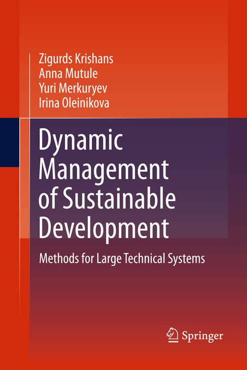 Book cover of Dynamic Management of Sustainable Development