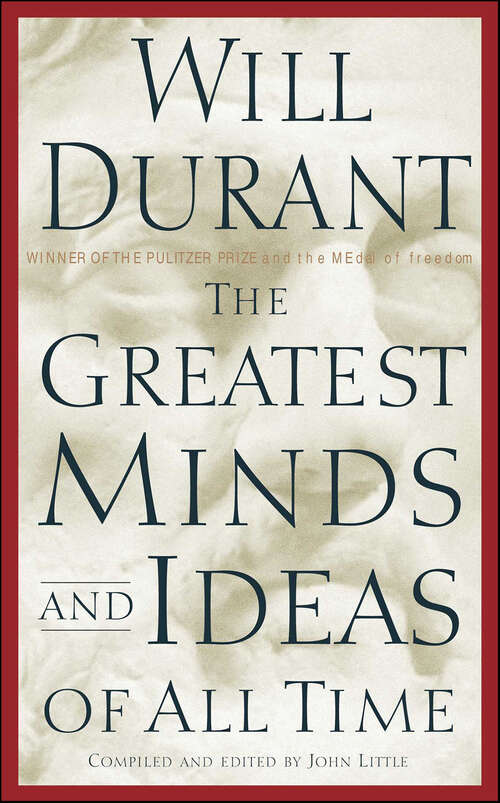 Book cover of The Greatest Minds and Ideas of All Time