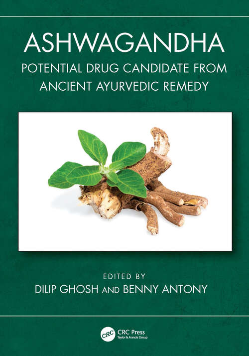 Book cover of Ashwagandha: Potential Drug Candidate from Ancient Ayurvedic Remedy (1)