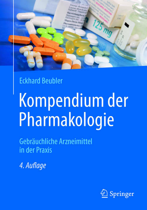 Book cover of Kompendium der Pharmakologie