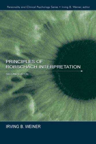 Book cover of Principles of Rorschach Interpretation