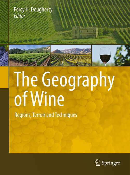 Book cover of The Geography of Wine