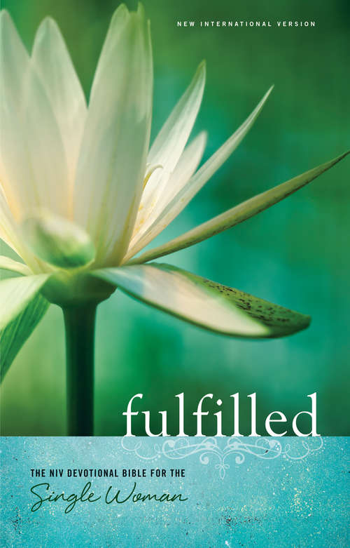 Book cover of Fulfilled: The NIV Devotional Bible for the Single Woman