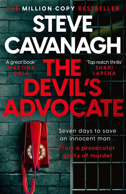 Book cover of The Devil’s Advocate: The Sunday Times Bestseller (Eddie Flynn Series)