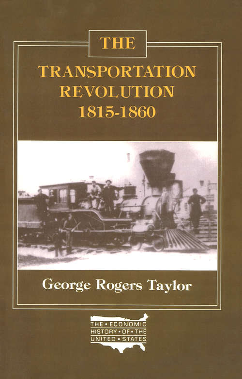 Book cover of The Transportation Revolution, 1815-60