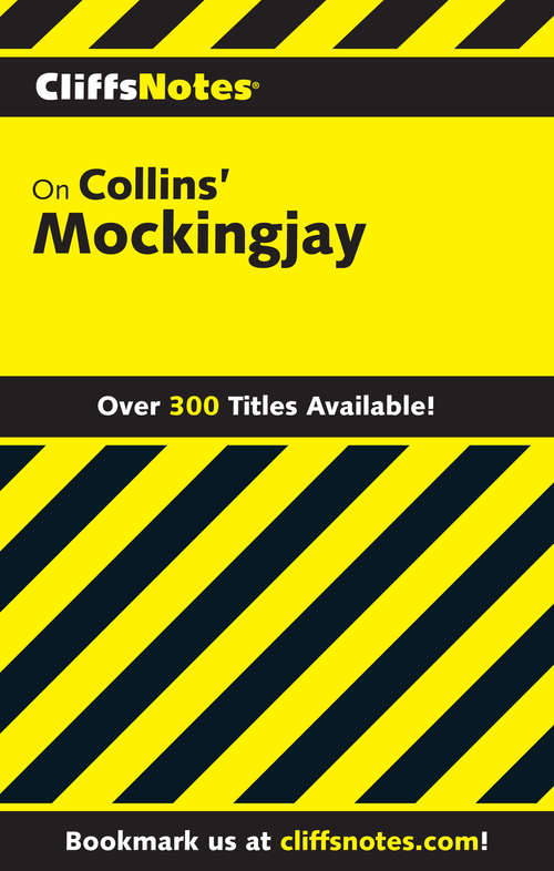 Book cover of CliffsNotes on Collins Mockingjay