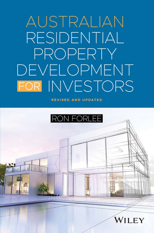 Book cover of Australian Residential Property Development for Investors