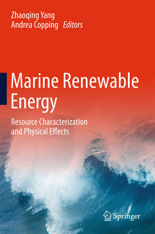 Book cover of Marine Renewable Energy