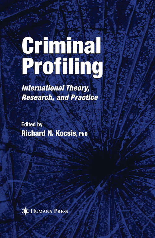 Book cover of Criminal Profiling