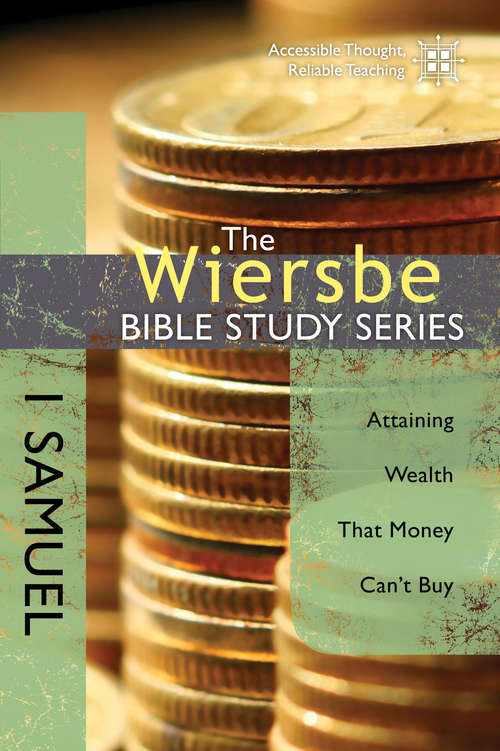 Book cover of The Wiersbe Bible Study Series: 1 Samuel