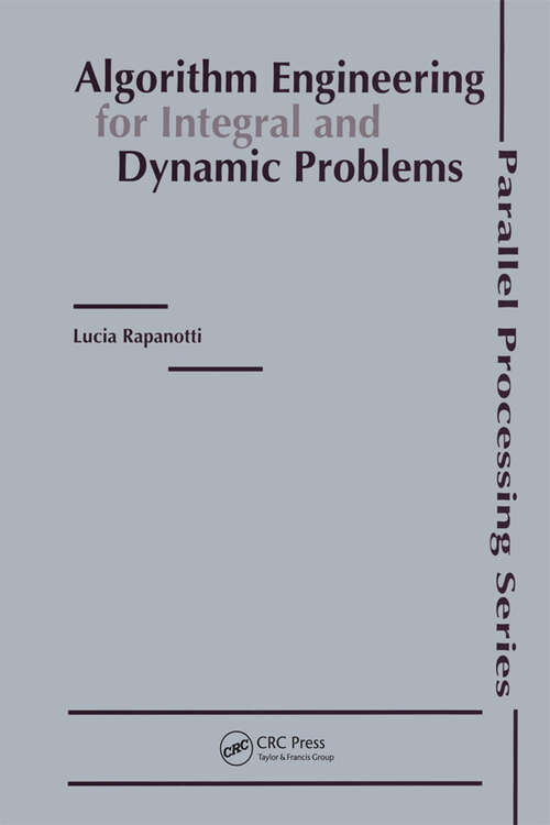 Book cover of Algorithm Engineering for Integral and Dynamic Problems (1)