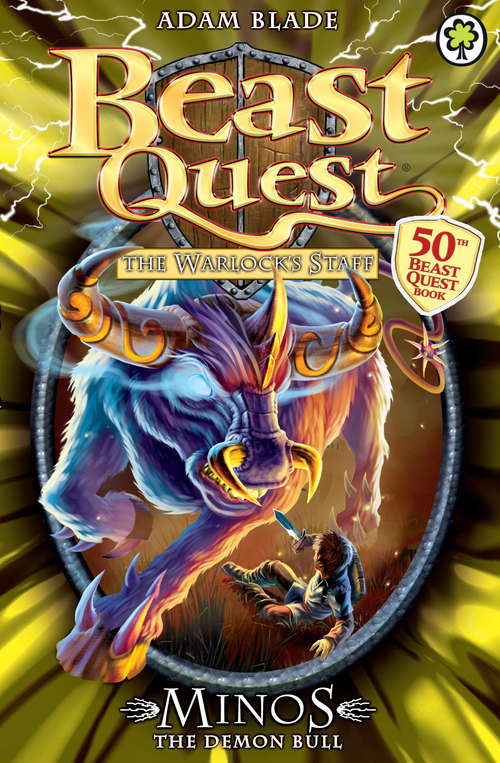 Book cover of Beast Quest 50: Minos the Demon Bull