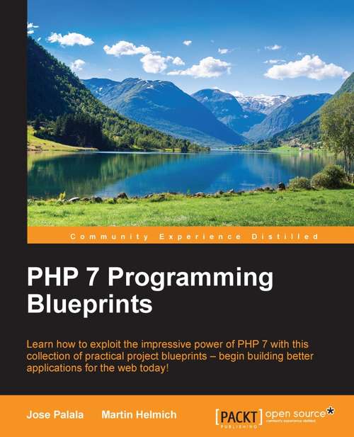 Book cover of PHP 7 Programming Blueprints