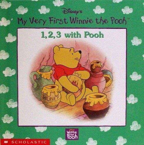 Book cover of 1, 2, 3 with Pooh