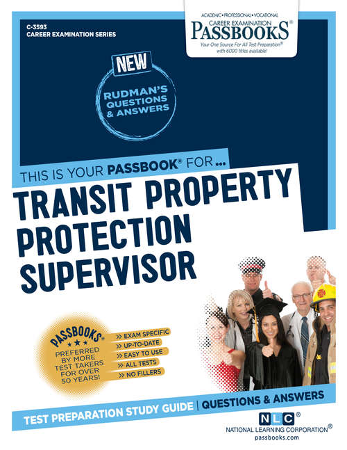 Book cover of Transit Property Protection Supervisor: Passbooks Study Guide (Career Examination Series)
