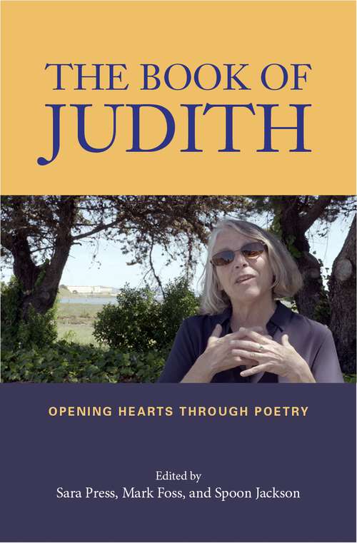 Book cover of The Book of Judith: Opening Hearts Through Poetry