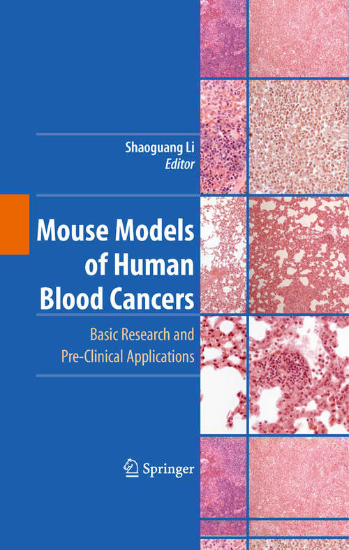 Book cover of Mouse Models of Human Blood Cancers