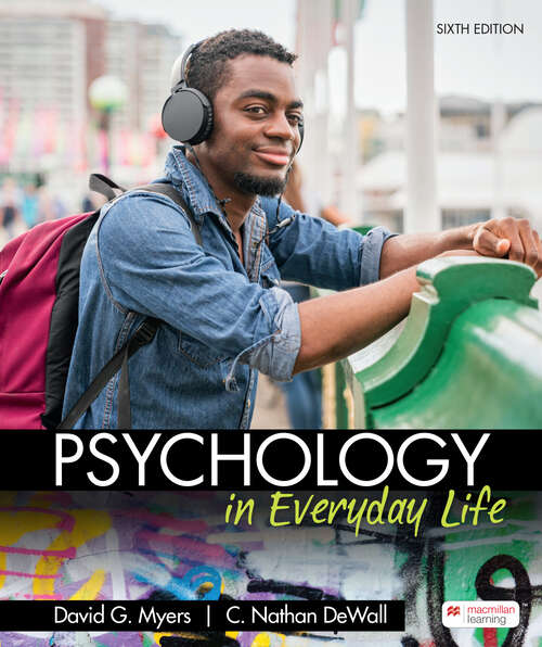 Book cover of Psychology in Everyday Life (6)