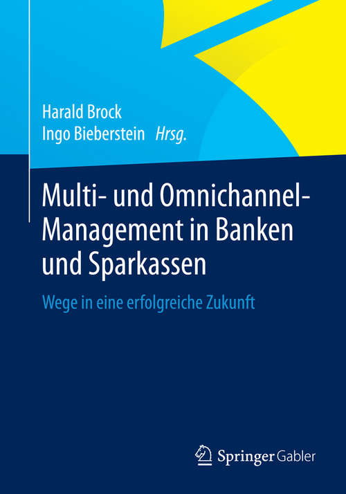 Book cover of Multi- und Omnichannel-Management in Banken und Sparkassen