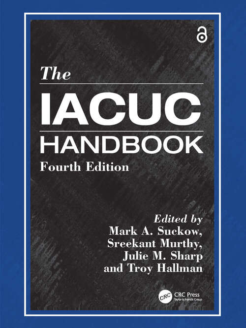 Book cover of The IACUC Handbook (4)
