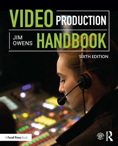 Book cover of Video Production Handbook