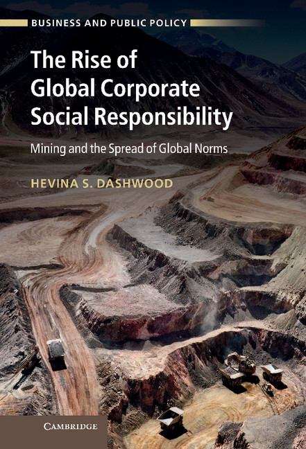 Book cover of The Rise of Global Corporate Social Responsibility
