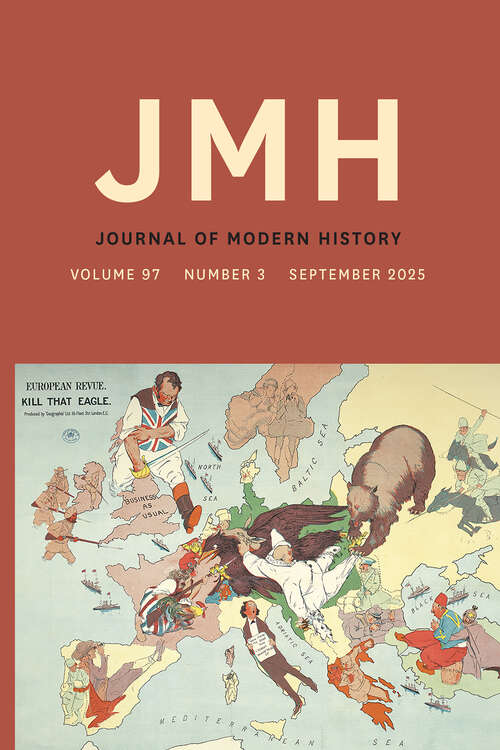 Book cover of The Journal of Modern History, volume 97 number 3 (September 2025)