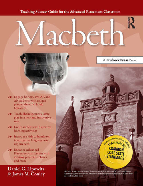 Book cover of Advanced Placement Classroom: Macbeth (Teaching Success Guides For The Advanced Placement Classroom Ser. #0)