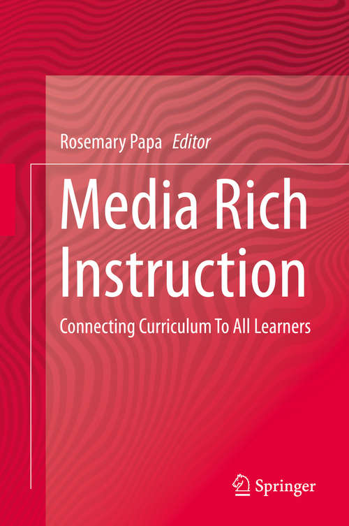 Book cover of Media Rich Instruction