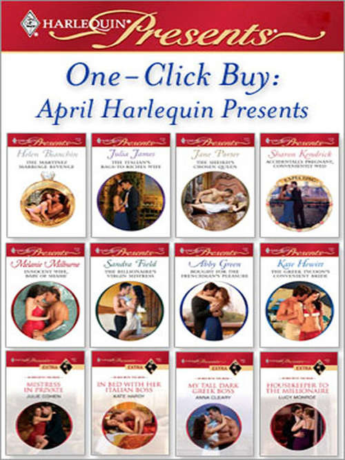 One-Click Buy: April Harlequin Presents
