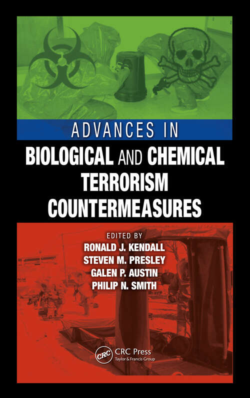 Book cover of Advances in Biological and Chemical Terrorism Countermeasures (1)