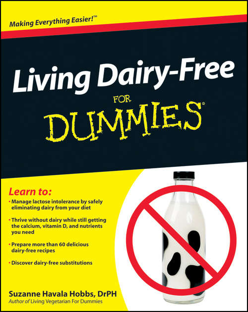 Book cover of Living Dairy-Free For Dummies