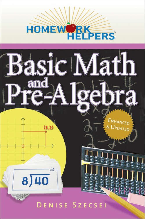 Book cover of Homework Helpers: Basic Math and Pre-Algebra (Homework Helpers)