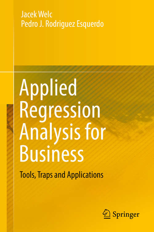Book cover of Applied Regression Analysis for Business