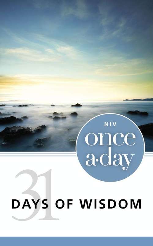 Book cover of NIV Once-A-Day 31 Days of Wisdom