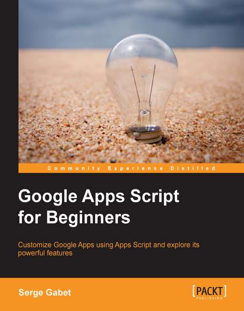 Book cover of Google Apps Script for Beginners