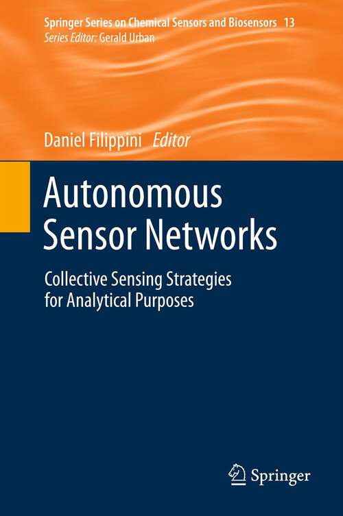 Book cover of Autonomous Sensor Networks