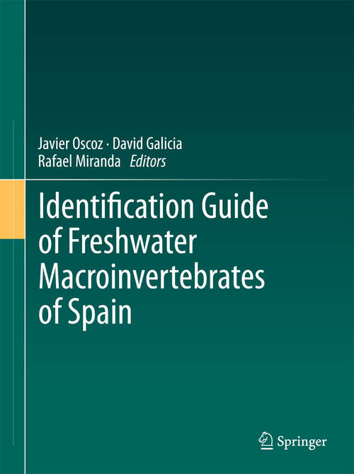 Book cover of Identification Guide of Freshwater Macroinvertebrates of Spain