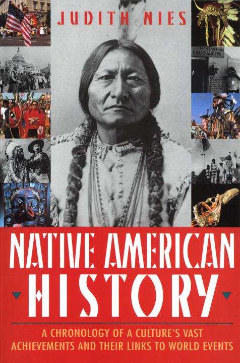 Book cover of Native American History: A Chronology of the Vast Achievements of a Culture and Their Links to World Events