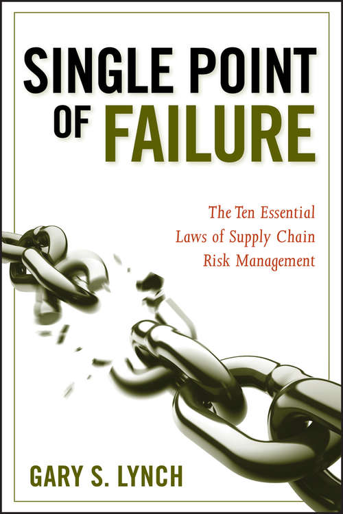 Book cover of Single Point of Failure