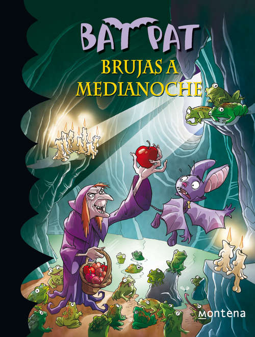Book cover of Brujas a medianoche (Serie Bat Pat: Volumen 2)