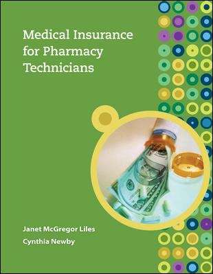 Book cover of Medical Insurance for Pharmacy Technicians