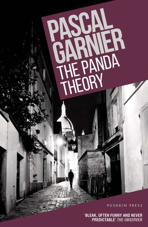 Book cover of The Panda Theory: Shocking, hilarious and poignant noir
