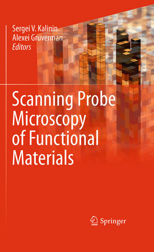 Book cover of Scanning Probe Microscopy of Functional Materials