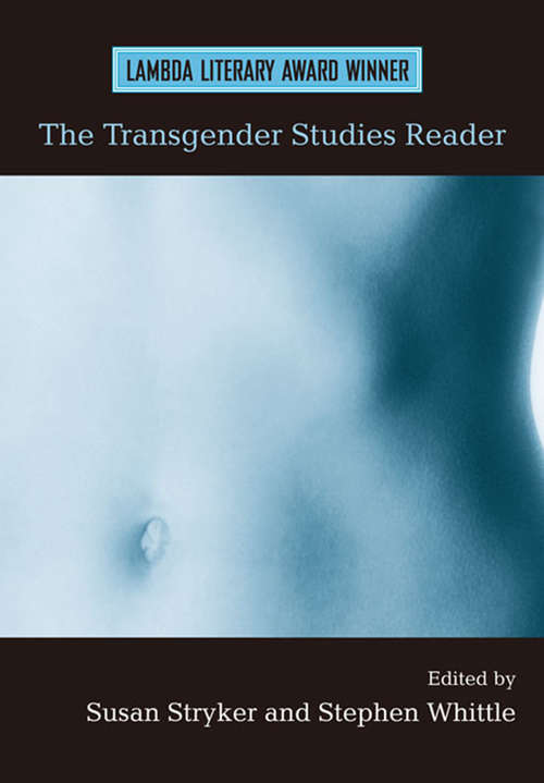 The Transgender Studies Reader