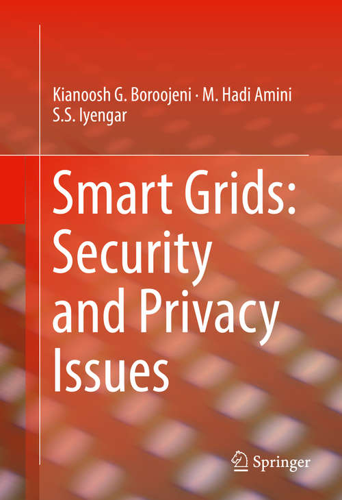 Book cover of Smart Grids: Security and Privacy Issues