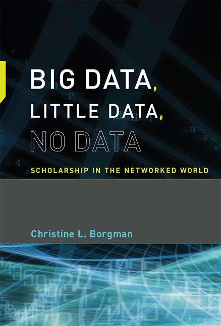 Book cover of Big Data, Little Data, No Data